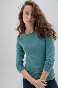 MARBLE ROUND NECK JUMPER