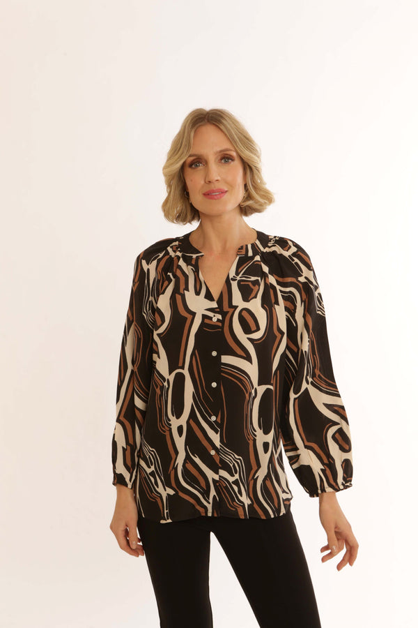 POMODORO CONTOUR BLOUSE