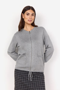 SOYA CASUAL ZIP CARDIGAN