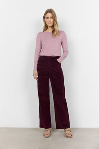 SOYA COTTON WIDE LEG TROUSER