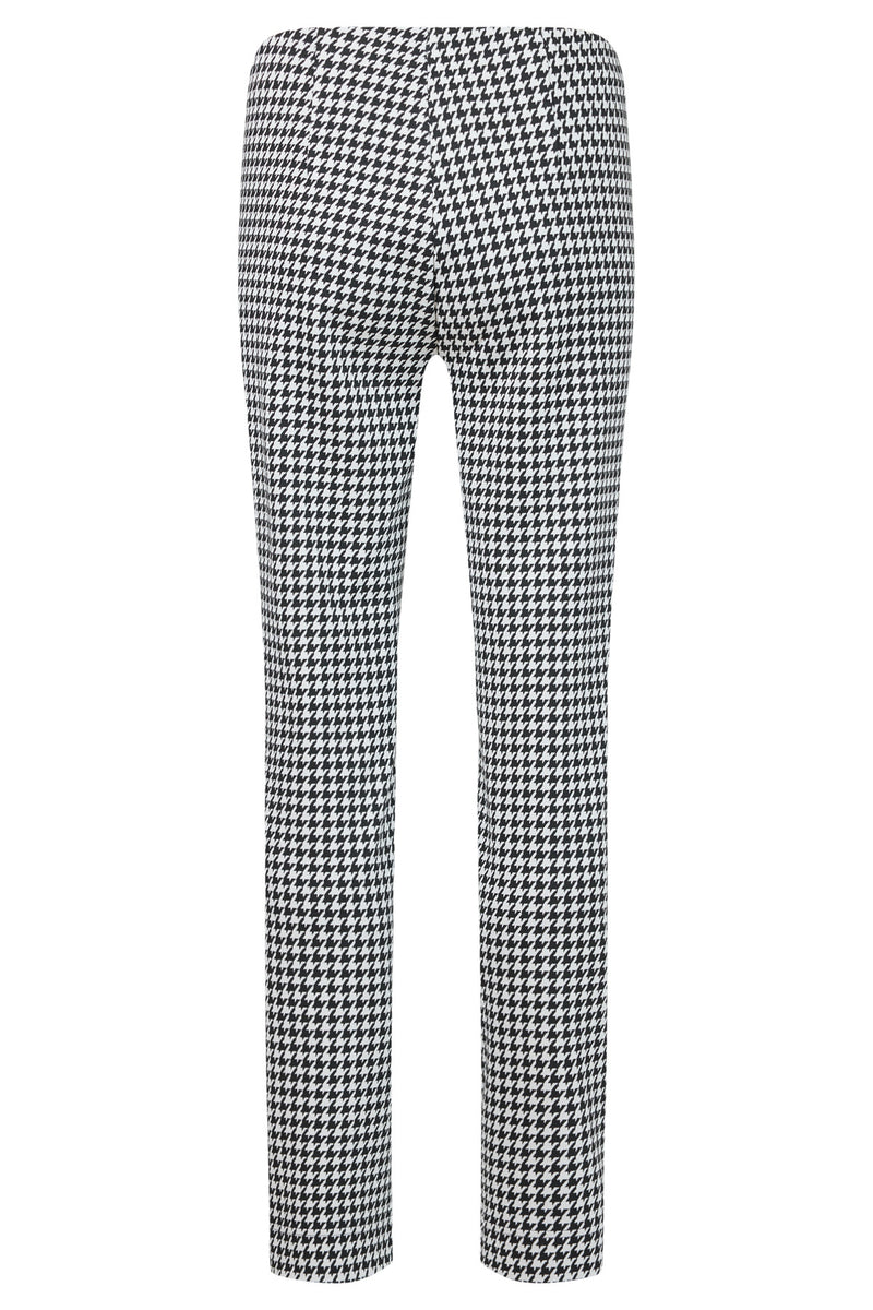 ROBELL BELLA DOGTOOTH  TROUSER