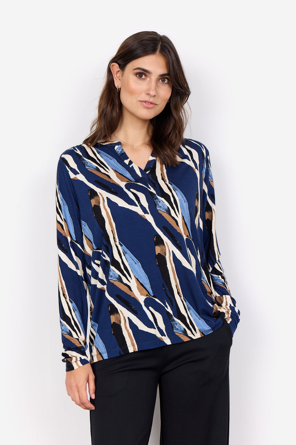 SOYA JERSEY FEEL BLOUSE