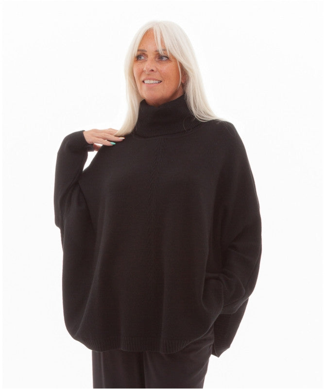 DREAMS CABLE ROLL NECK JUMPER