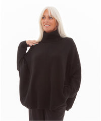 DREAMS CABLE ROLL NECK JUMPER