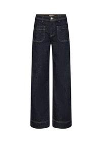 SOYA DARK WIDE LEG JEANS