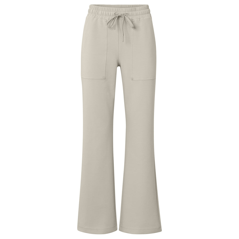 YaYa Jersey Scuba trousers beige