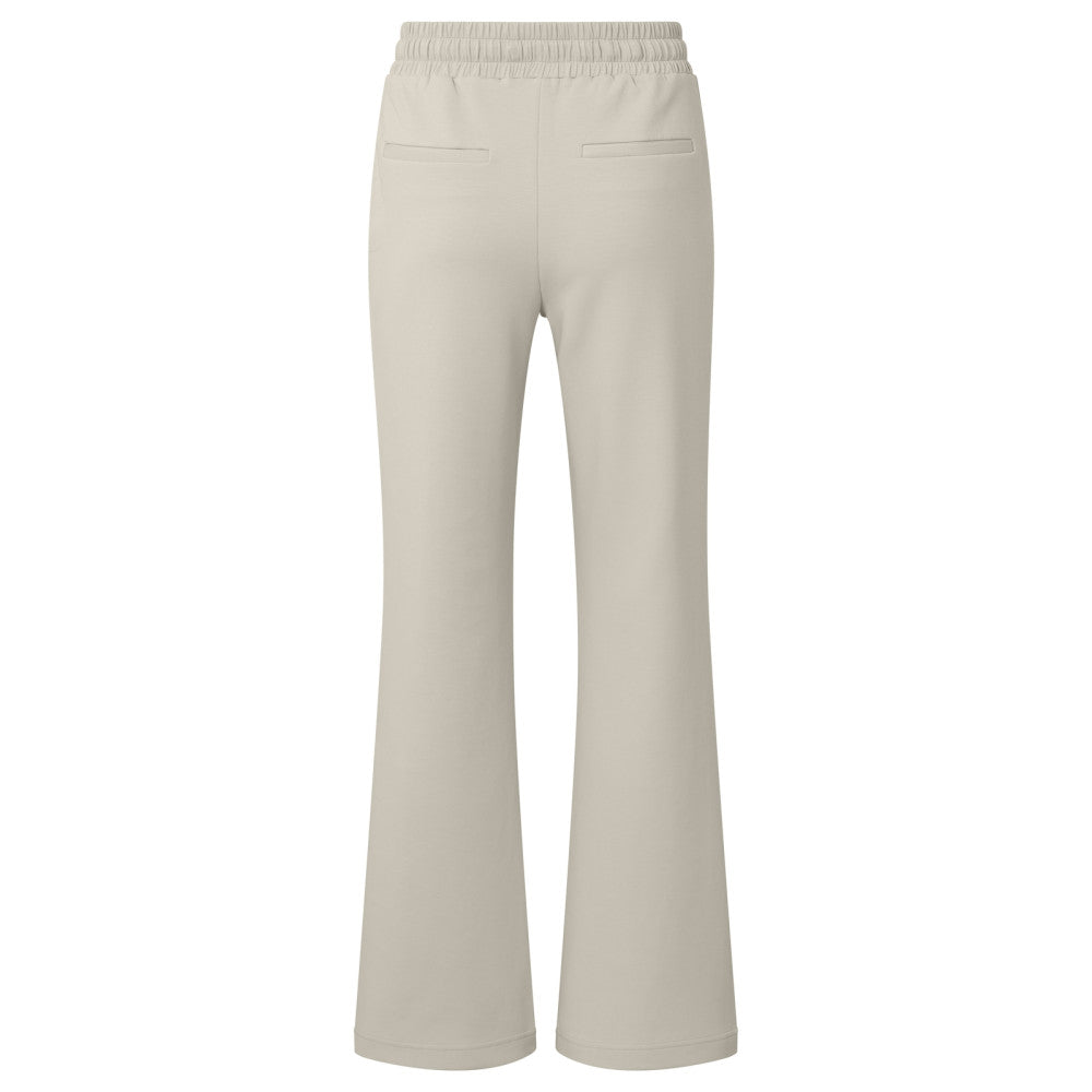 YaYa Jersey Scuba trousers beige